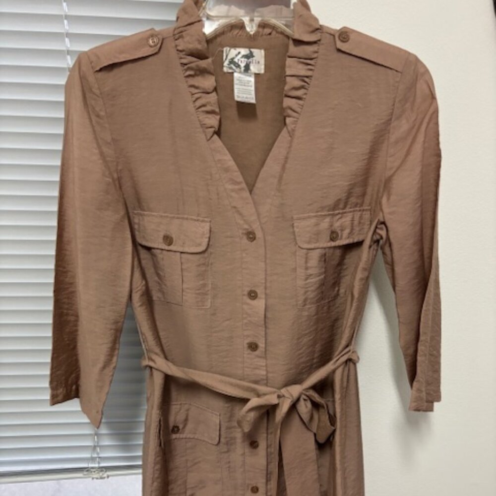 Paraella dress/tunic in brown